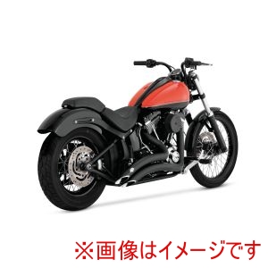 バンスアンドハインズ バンスアンドハインズ 1800-2570 BigRadius 2-2 PCX ビッグラディウス ブラック マフラー SOFTAIL 86-17
