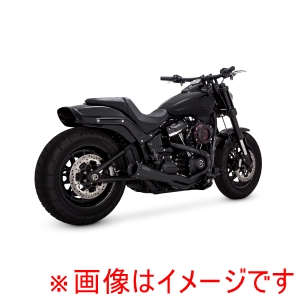 バンスアンドハインズ バンスアンドハインズ 47323 Stainless 2-1 Upsweep PCX ステンレス2-1 アップスウィープ ブラック マフラー