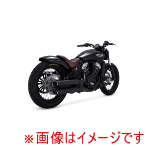 バンスアンドハインズ バンスアンドハインズ 1801-1533 TwinSlash PCX 3in Slip-on ツインスラッシュ 3インチ スリップオン ブラック マフラー
