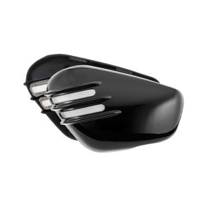 モートーン Motone モートーン MTE163 サイドカバー VENTURA リブ グロスブラック Bonneville Bobber (17-25) Speedmaster (18-25)