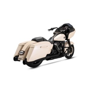 VanceHines VanceHines 47351 Dresser Duals PCX ドレッサーデュアル ヘッドパイプ ブラック マフラー TOURING(M8) 17-22