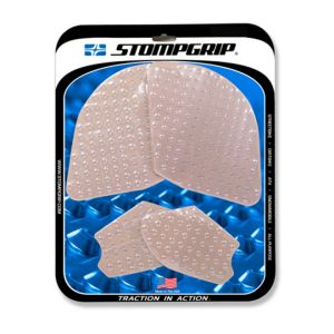 ストンプグリップ STOMPGRIP ストンプグリップ 55-10-0192C トラクションパッドタンクキット クリア VOLCANO PANIGALE V4/S 22-23