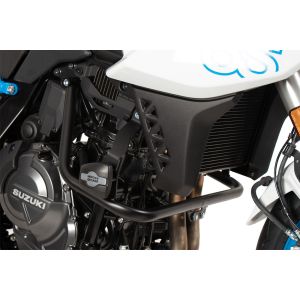 ヘプコアンドベッカー Hepco&Becker ヘプコアンドベッカー 5013551 00 01 エンジンガード ブラック クラッシュパッド付 GSX-8S 23-25