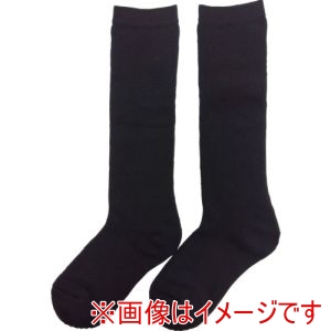 岡本 okamoto 岡本 532-902-22-90 4550310700443 ココピタあったか実感ハイソックス丈21-23 ブラック