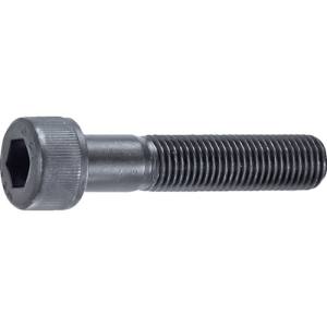 トラスコ中山 TRUSCO トラスコ B1501255P1.25 六角穴付ボルト 細目 スチール SCM435 黒染め M12×55 P1.25 6本入 半ねじ TRUSCO