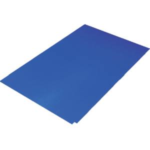 トラスコ TRUSCO トラスコ CM4590-1P-B 粘着クリーンマット 450×900MM ブルー 1シート 30枚入