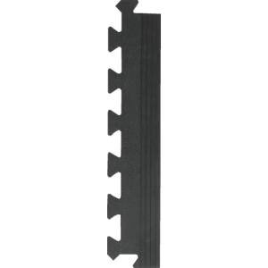 トラスコ中山 TRUSCO トラスコ JRMHFB ジョイントラバーマット ハードタイプ 縁駒 100×500×10mm TRUSCO