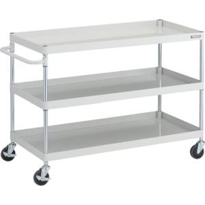 トラスコ中山 TRUSCO トラスコ PEW9123AW フェニックスワゴン 抗ウィルスハンドル 省音 1200X600XH880 3段 W色 TRUSCO メーカー直送 代引不可 北海道沖縄離島不可