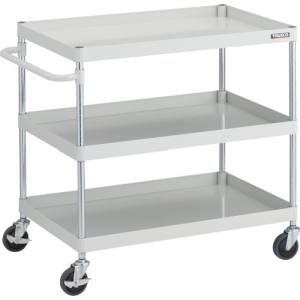 トラスコ中山 TRUSCO トラスコ PEW993AW フェニックスワゴン 抗ウィルスハンドル 省音 900X600XH880 3段 W色 TRUSCO メーカー直送 代引不可 北海道沖縄離島不可