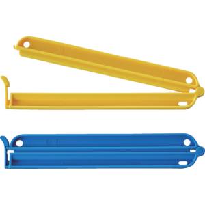 トラスコ中山 TRUSCO トラスコ TWC150YB2P 袋留めクリップ 2P 黄青 TRUSCO