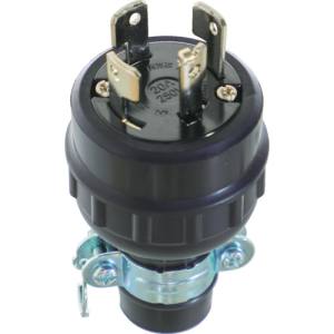 トラスコ TRUSCO トラスコ TMH2584 引掛ゴムプラグ接地3P防水兼 TRUSCO