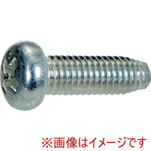 トラスコ中山 TRUSCO トラスコ中山 S440-0510 ナベ頭タッピングねじ 3種溝付C1形 三価白 M5X10 30本入り 