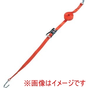 トラスコ中山 TRUSCO トラスコ中山 GV50A-750J50 ベルト荷締機ワイドハンドル 50mm幅 巻取側5M 764kg Jフックタイプ JIS規格品 直送品 北海道沖縄離島不可