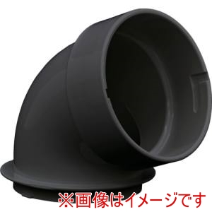 トラスコ中山 TRUSCO トラスコ中山 TSCN-ERUBO3-BK スポットエアコン用エルボ 黒 TS34CNーDL用 