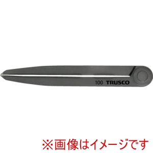 トラスコ中山 TRUSCO トラスコ中山 PTC-100-A 超硬チップ付コンパス 長さ100 円直径150 TRUSCO