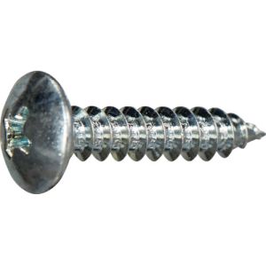 トラスコ中山 TRUSCO トラスコ中山 Y852-0412 トラス頭タッピングねじ 1種A 三価白 M4×12 10本入 少量パック