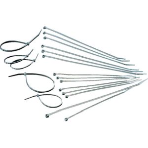 トラスコ中山 TRUSCO トラスコ中山 TRCV-610MW-10 ケーブルタイ幅7.6mm×610mm最大結束φ177耐候性 10本