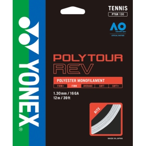 ヨネックス YONEX ヨネックス テニス ポリツアーレブ 130 PTGR130 ホワイト 011 