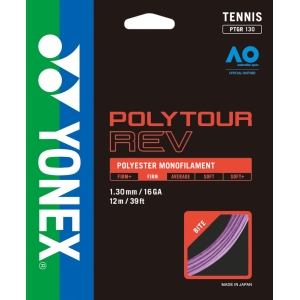 ヨネックス YONEX ヨネックス テニス ポリツアーレブ 130 PTGR130 パープル 039 