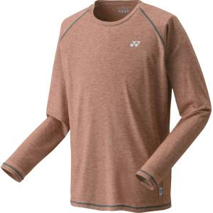 ヨネックス Yonex ヨネックス ロングスリーブTシャツ フィットスタイル XO ダークブラウン 16652 YONEX
