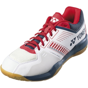 ヨネックス Yonex ヨネックス パワークッション ストライダーフロー ホワイト/ネイビー/レッド 22.5 YONEX