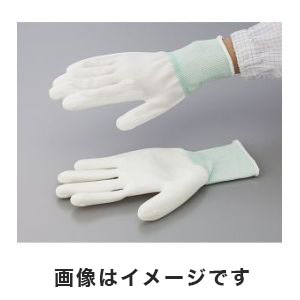 アズワン  AS ONE アズワン アズピュア PUコート手袋 オーバーロックタイプ 手の平コート M 10双入 1-2262-13