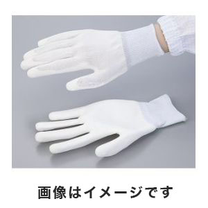 アズワン  AS ONE アズワン アズピュア PUコート手袋 手の平コート L 10双 1-4804-12