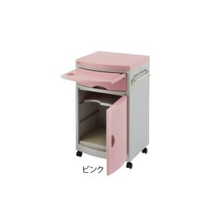 アズワン AS ONE アズワン 8-5903-02 床頭台 ピンク 480×480×760mm