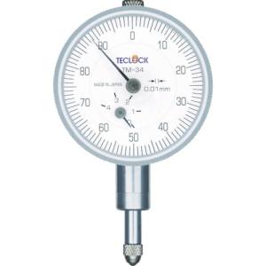 テクロック TECLOCK テクロック TM-34F ダイヤルゲージ 耳金なし