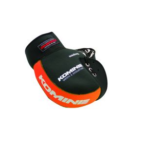 コミネ KOMINE コミネ 09-021 AK-021 ネオプレーンハンドルウォーマー BLK/ORG #フリー