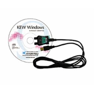 共立電気計器 KYORITSU 共立電気計器 8212-USB-W USBアダプタ+KEW Windows ソフトウェア