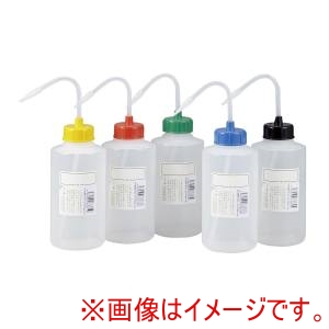 安元化成 安元化成 カラーキャップ洗浄瓶　NT洗瓶BII型 広口 1000mL コバルトブル－