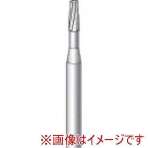 ナカニシ ナカニシ 23135 超硬カッター テーパー型 シングルカット 直径1.8×5×軸直径2.34