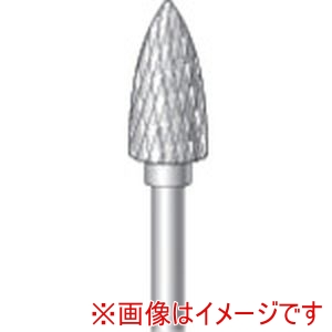 ナカニシ ナカニシ 23416 超硬カッター 砲弾型 ダブルカット 直径6×12×軸直径2.34