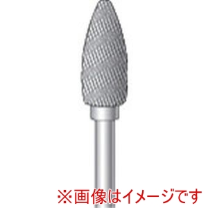ナカニシ ナカニシ 23507 超硬カッター 砲弾型 ダイヤカット 細目 直径6×13×軸直径2.34