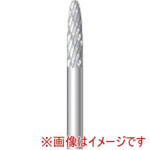 ナカニシ ナカニシ 24342 超硬カッター 砲弾型 ダブルカット 直径3×12.7×軸直径3