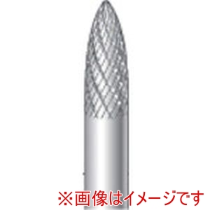 ナカニシ ナカニシ 26121 超硬カッター 砲弾型 ダブルカット 直径6×16×軸直径6