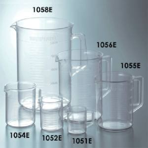 サンプラテック サンプラテック 1055E TPX 手付きビーカー 1L