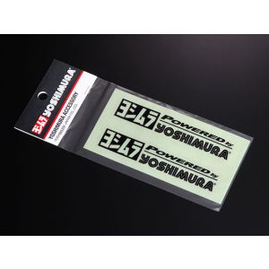 ヨシムラ YOSHIMURA ヨシムラ 904-213-2100 ステッカー 100mm 黒