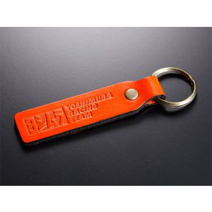 ヨシムラ YOSHIMURA ヨシムラ 903-215-4100 レザーキーホルダー ブラウン
