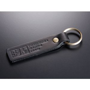 ヨシムラ YOSHIMURA ヨシムラ 903-215-4200 レザーキーホルダー ブラック
