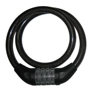 ジェイアンドシー J&C ジェイアンドシー JC-001W ワイヤー錠 12mm×650mm スモーク