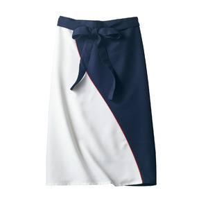 住商モンブラン 住商モンブラン BW5507-29 サロンエプロン 兼用 ブルー ホワイト フリー 男女兼用