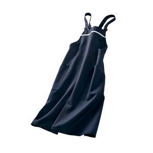 住商モンブラン 住商モンブラン 5-889 エプロン兼用Mネイビー グレー ヒモ収納仕様 フリー 男女兼用