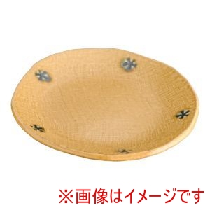 エムズジャパン エムズジャパン 黄瀬戸印花4.0丸皿 T03-97