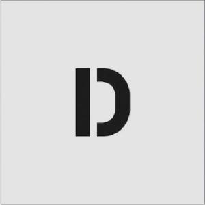 アイマーク IM IM AST-D5040 ステンシル D 文字サイズ50×40mm アイマーク
