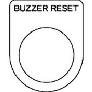 アイマーク IM IM P30-40 押ボタン/セレクトスイッチ メガネ銘板 BUZZER RESET 黒 φ アイマーク