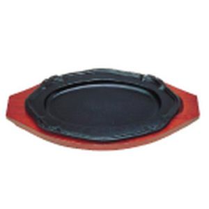 三和精機製作所 三和精機製作所 S ステーキ皿 花型F 30cm IH対応