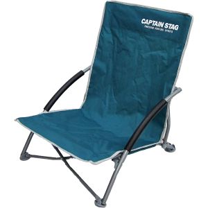 キャプテンスタッグ CAPTAIN STAG キャプテンスタッグ ラコンテ ロースタイル イージーチェア グリーン UC-1503