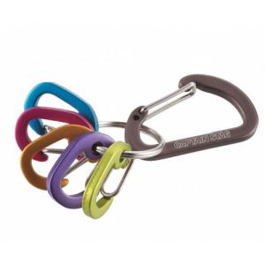 キャプテンスタッグ CAPTAIN STAG キャプテンスタッグ アルミアクセサリー キーカラビナ カラフル UM-1877
